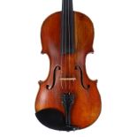 Interesting Hungarian violin labelled Pilat Pau, CS. es Kir. Szab. Hangszer Keszito, Budapest, V.