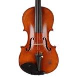 Late 19th century violin, 14 1/8", 35.90cm