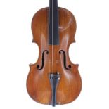 Interesting English violin by Joseph Hill and labelled 'This Violin, Made by the Old London
