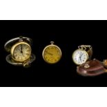 Two Vintage Pocket Watches to include a Tempo Bendine gold plated pocket watch;