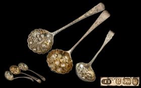 18th Century Berry Spoons.