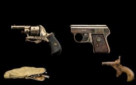 19th Century Muff Gun Plus Others.