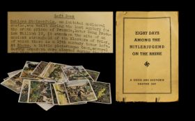 German Nazi Booklet “ Eight Days Among The Hitlerjugend On The Rhine “ A Guide And Souvenir Easter