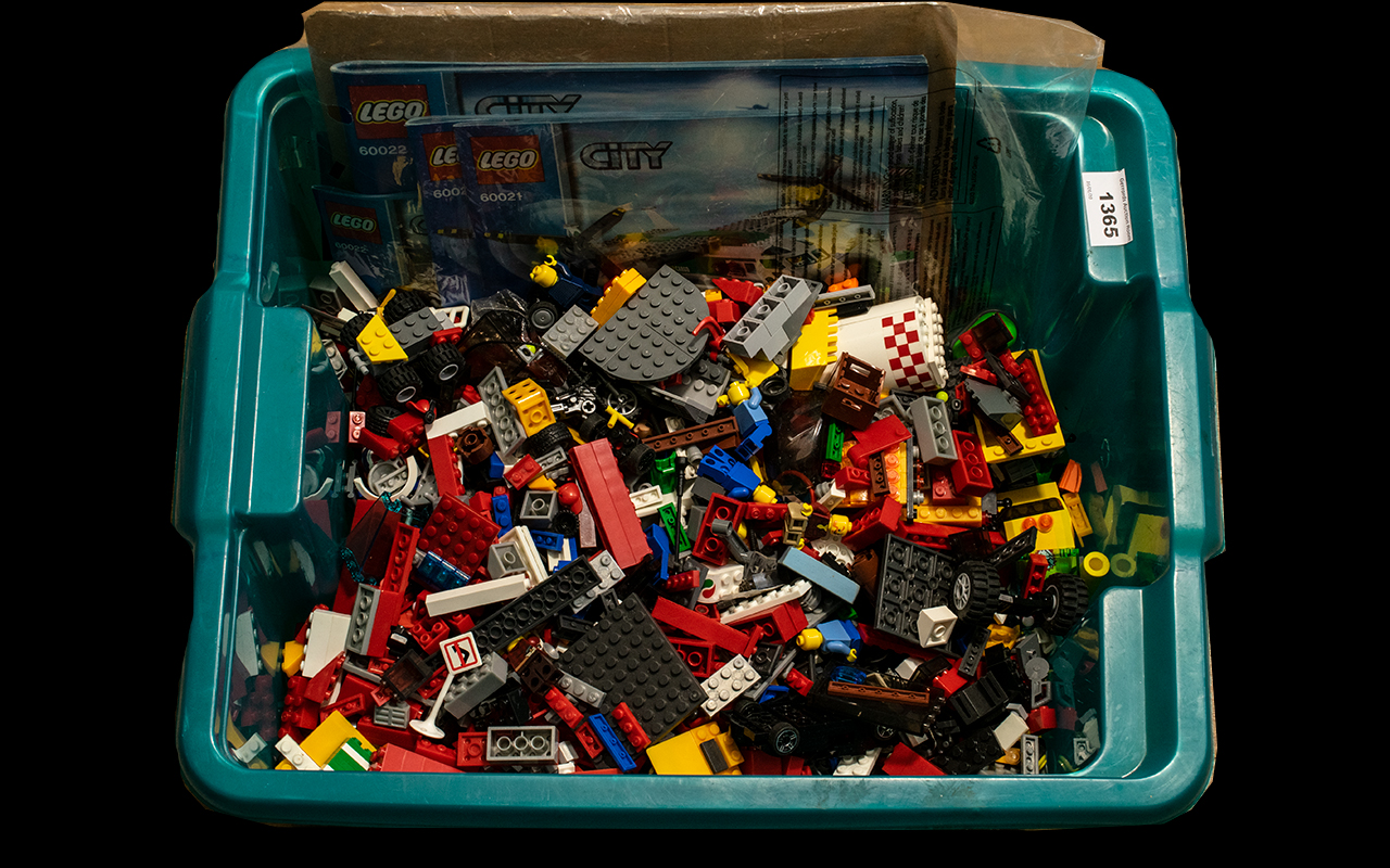 Large Collection Of Lego. Good collection of lego, big box full, please see accompanying.