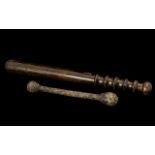 Victorian Cosh & Truncheon.