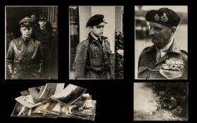 Collection Of 28 WW2 Historical And Documentary Military Photographs All Black & White 7 x 5 Inches,