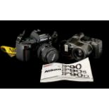Nikon F90 Camera with Zoom Lens in a Jessops Carrying Case with instruction manual with Olympus,
