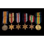 World War II Father and Son Collection of Military Medals - awarded to R.C. Mackie. 1. Africa Star