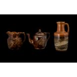 Small Mixed Lot to include a moulded treacle style jug,