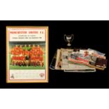 Football Interest - Manchester United Collectibles including Manchester United FC 1968 Framed