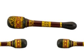 Victorian Decorated Mace-Truncheon as used in the Palace of Westminster.