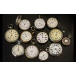 Collection Of Pocket Watches.