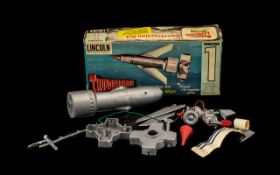 A Thunderbird's No 1 Construction Kit with an electronic motor. 'Lincoln International'.