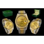 Rolex Oyster 18ct Gold and Steel Perpetu