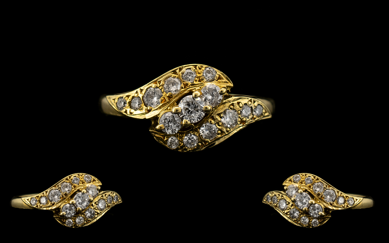 18ct Gold - Attractive and Excellent Qua