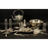 Collection Of Silver Plate.