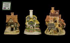 David Winter Collection Cottages all handmade and hand painted,