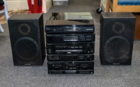 Pioneer stereo & Speakers.