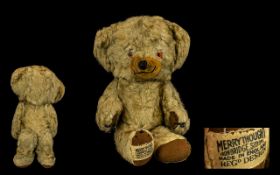 Merrythought Ironbridge Large Headed Original Cheeky Bear circa 1950s.