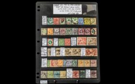 Stamps GB 1902 to 1924 Collection - mint or mainly good used with some cds,