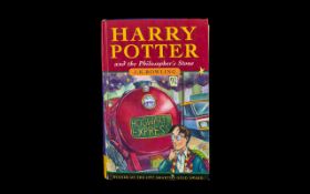 Harry Potter Hardback Book 'The Philosopher's Stone'. Hardback (7th Edition) Library issue.