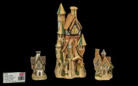 David Winter Collection Cottages all handmade and hand painted,