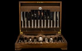 Cased Canteen of Community Plate E.P.N.S Cutlery.