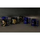 Portmerion Commemorative Mugs six in total,