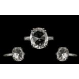 Platinum Stunning Diamond Set Dress Ring,