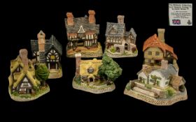 David Winter Collection Cottages all handmade and hand painted,