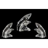 Swarovski Crystal Superb S.C.S. Annual Edition Crystal Figure for 1992 ' Care for Me ' Trilogy The