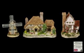 David Winter Collection Cottages all handmade and hand painted,