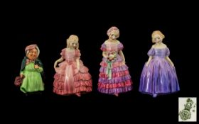 Collection Of Four Royal Doulton Figures To Include HN 1370 Marie, HN 1433 The Little Bridesmaid.