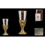 St Paul's Cathedral Royal Wedding - Limited & Numbered Edition Sterling Silver & Silver Gilt Goblet