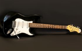 Elevation Electric Guitar in Black - Classic design,