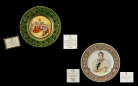 Caverswall China 1978 Christmas Plate Limited Edition of 1000, Number 804. First year of the series,