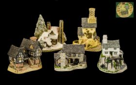 David Winter Collection Cottages all handmade and hand painted,