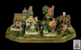 David Winter Collection Diorama & Cameos 'Sherwood Forest' all handmade and hand painted,