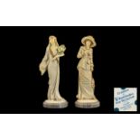 Two Royal Doulton Classique Figures comprising 'Penelope' No.