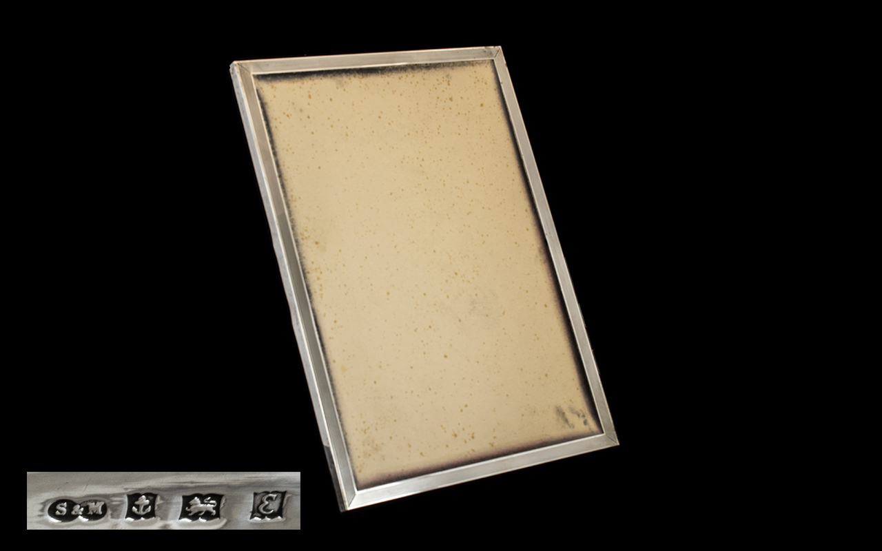 Large Silver Photo Frame.