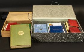 Two Boxes Full of Masonic Manuals, Rule Books and Masonic History. Please see accompanying image.