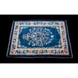 Antique Period Chinese Carpet bought in china in 1920s during travels.