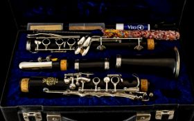 Musical Instrument Interest - Amati Kraslice Clarinet. Boxed And Complete. Five Piece.