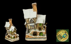 David Winter Collection Cottages all handmade and hand painted,