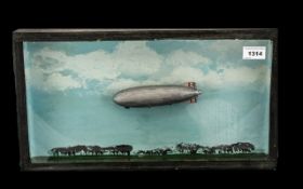 German Zeppelin Model.