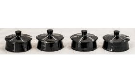 Midwinter - Four Covered Relish Dishes b