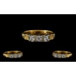 18ct Gold - Attractive and Quality 3 Sto