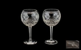 Waterford Crystal Glasses. Large and imp