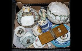 Collection of Assorted Porcelain & Potte