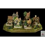 David Winter Collection Diorama & Cameos 'Sherwood Forest' all handmade and hand painted, and all